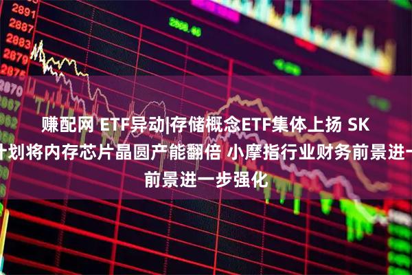 赚配网 ETF异动|存储概念ETF集体上扬 SK海力士计划将内存芯片晶圆产能翻倍 小摩指行业财务前景进一步强化